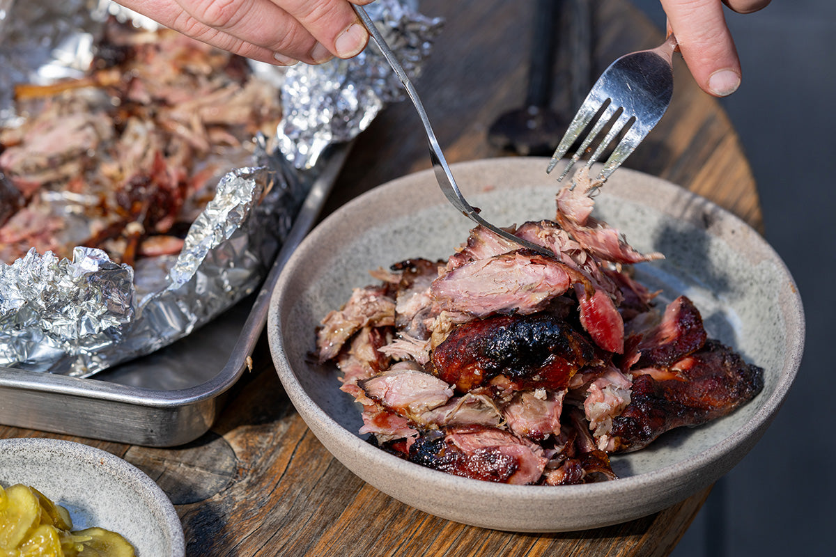 Smoked Luv-a-Duck Leg Salad with Street BBQ Chinese