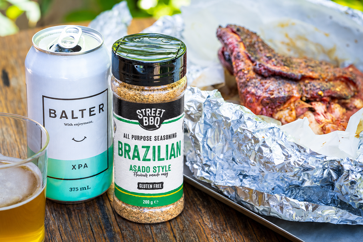 Turkey Chop with Street BBQ Brazilian