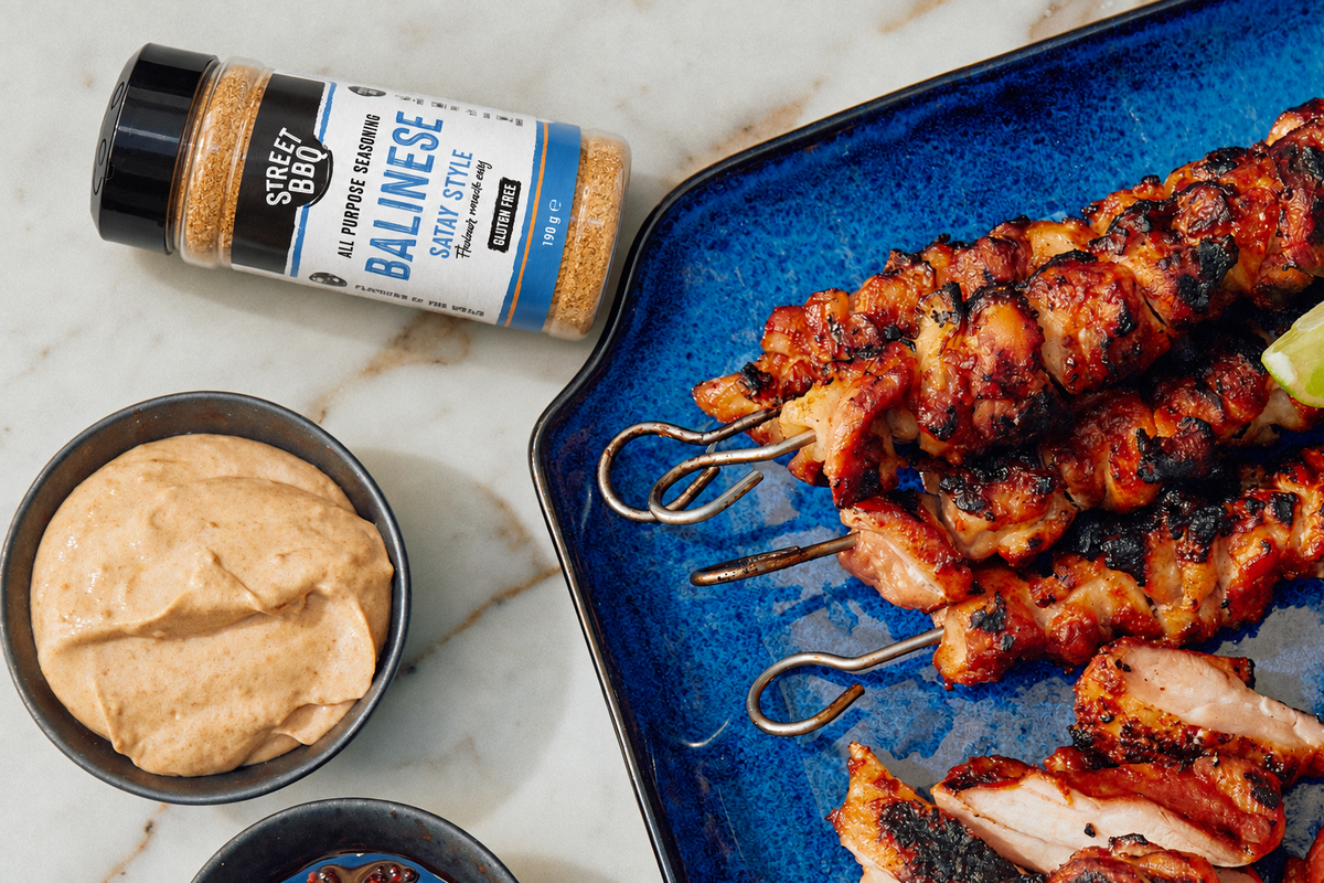 Balinese Satay Chicken Skewers