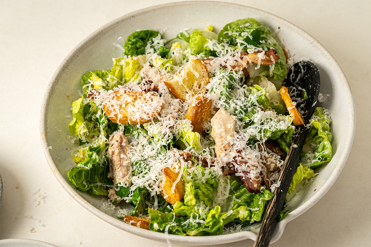 Air Fryer Series - Chicken Caesar Salad with Street BBQ Italian