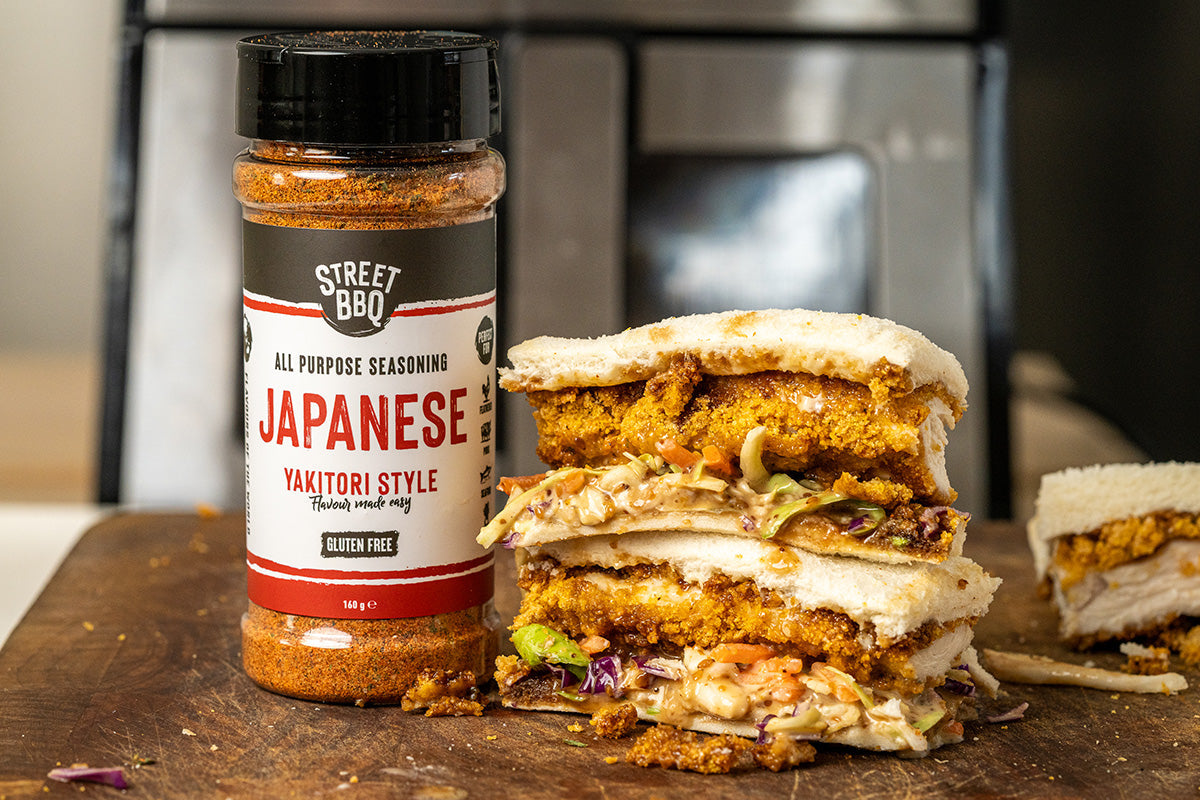 Air Fryer Series - Japanese Chicken Schnitzel Sando